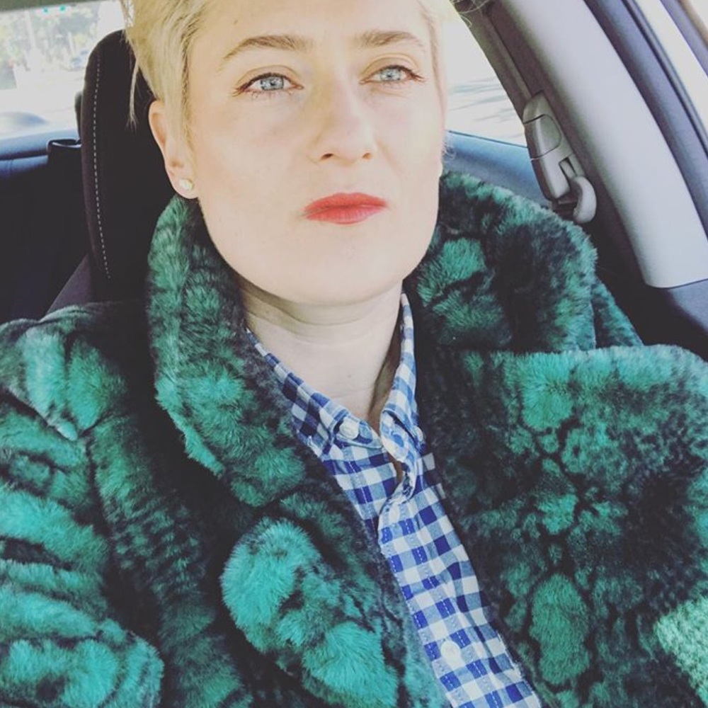 Snake / Python / Animal Print Fx Fur Fashion Coat - Picture 9 of 9